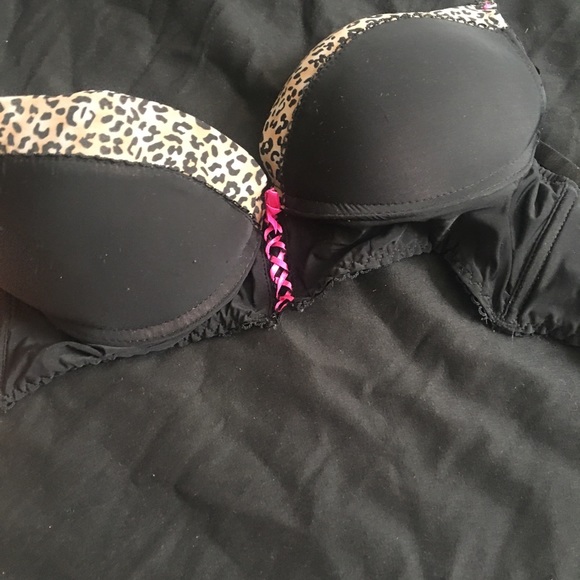 Push up set bras leopard and set fuchsia - Picture 4 of 6